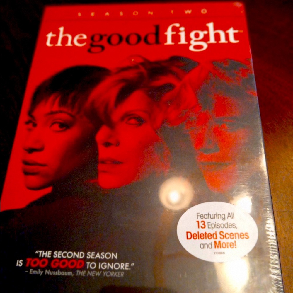 The Good Fight Season Two DVD - Red Cover